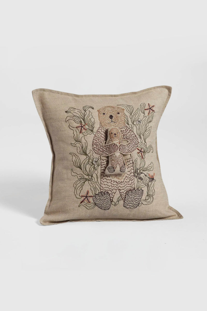 Otter Mama Pocket Pillow