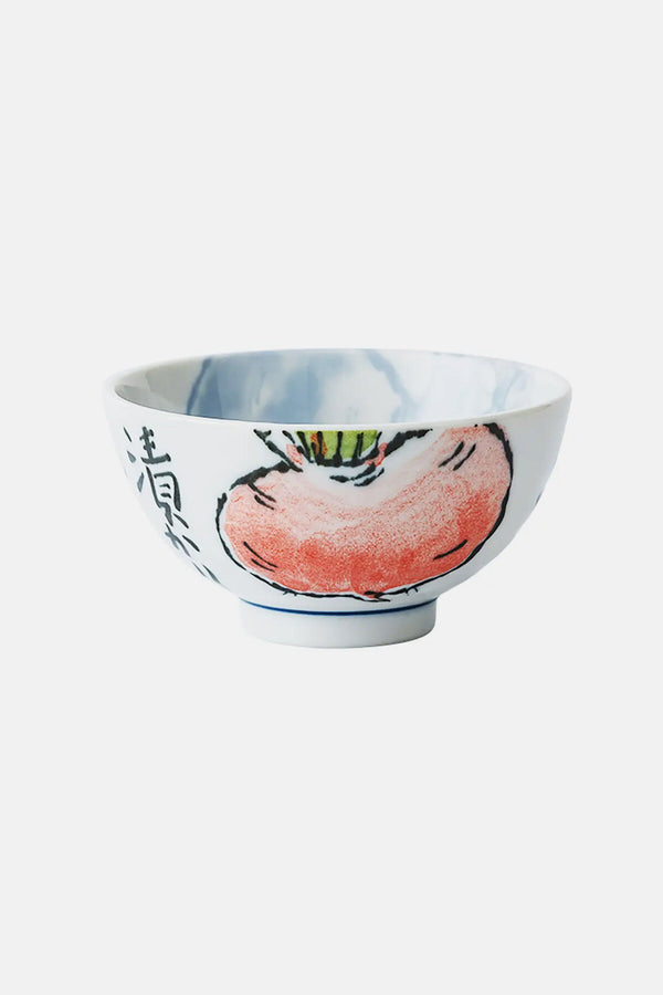 Ciotola per riso con motivo vegetale Tipo B