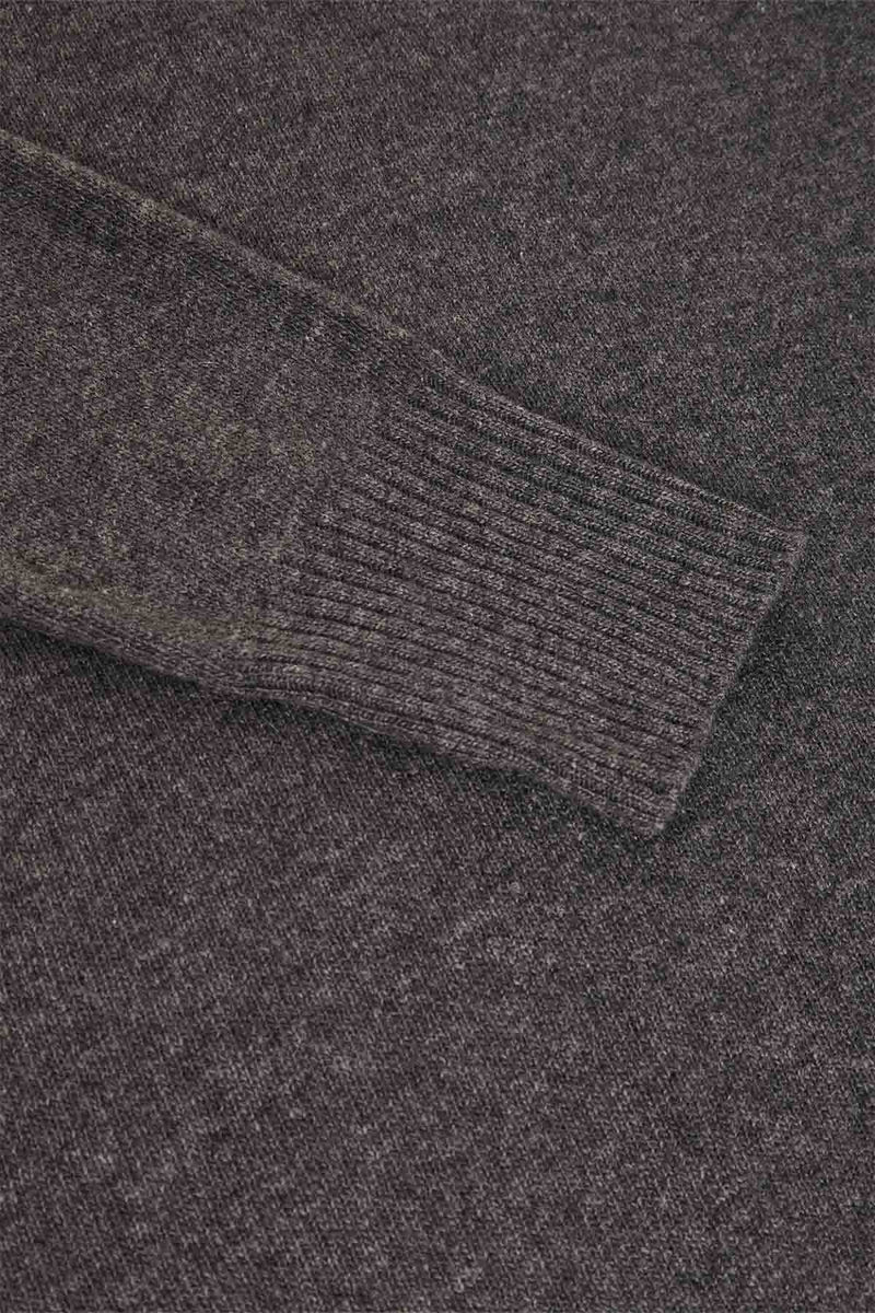 Maglia in lana vergine e cashmere