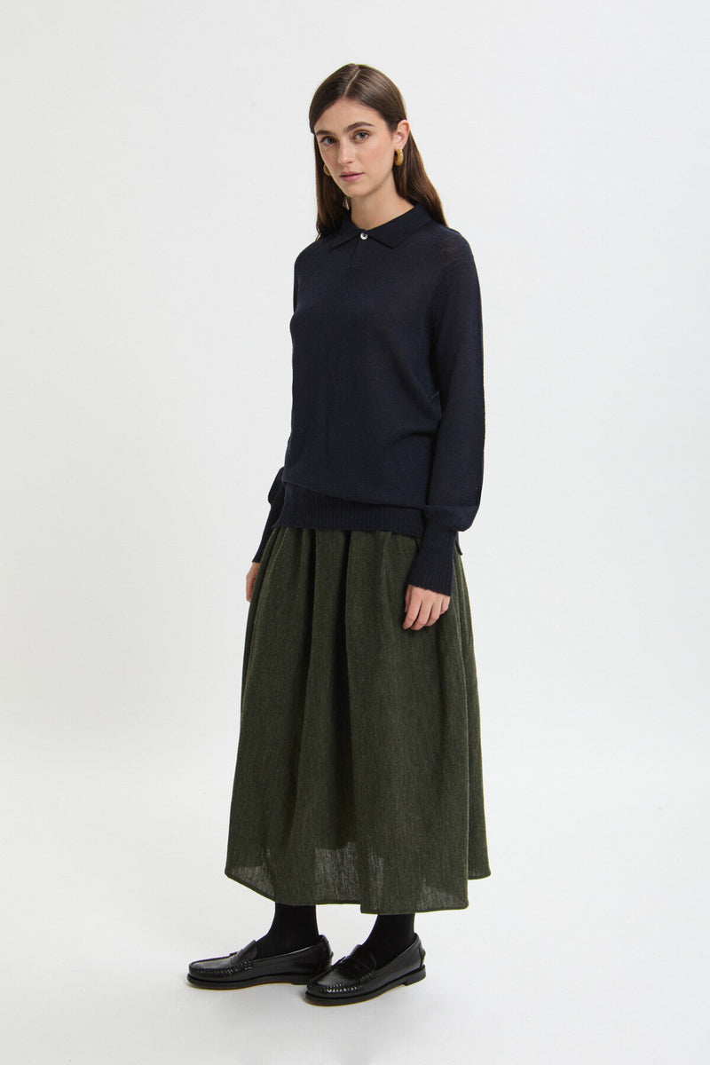 Pleated skirt Jaw