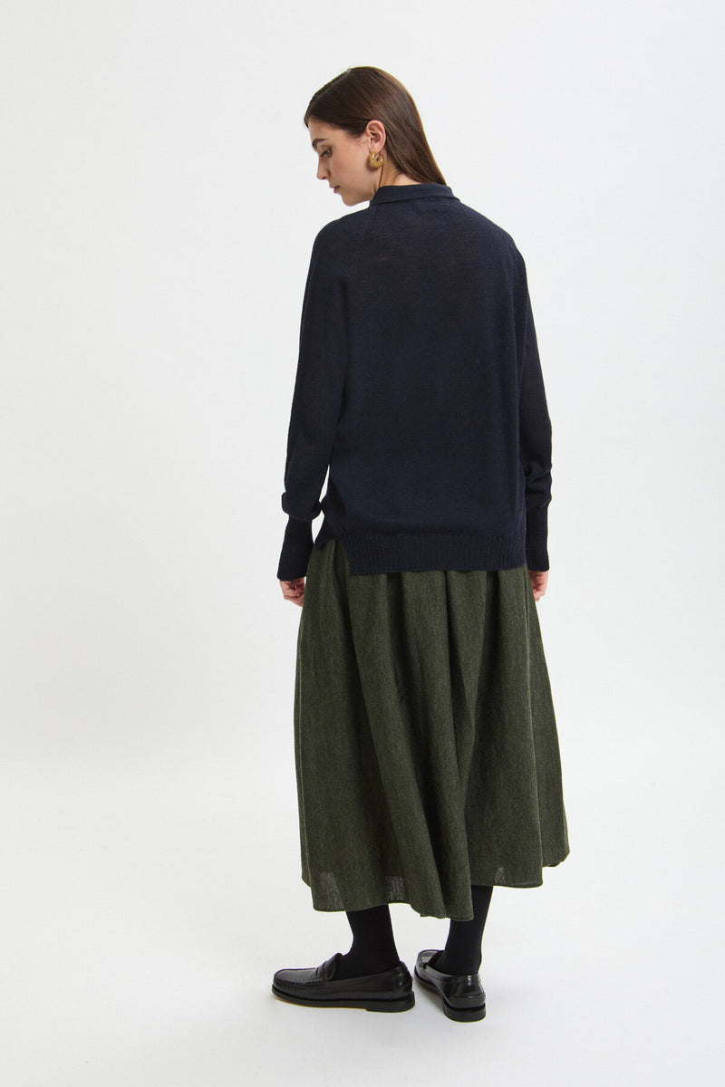 Pleated skirt Jaw