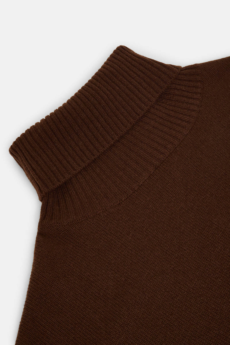 Maglione in lana vergine e cashmere
