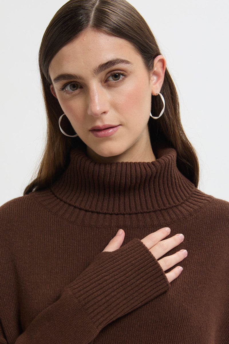 Maglione in lana vergine e cashmere
