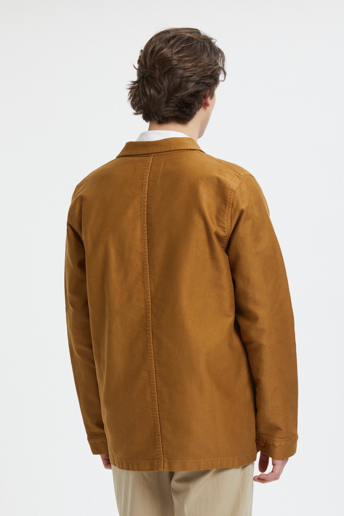 Moleskin Work Jacket Amber by Le Mont Saint Michel | Men | WP Store