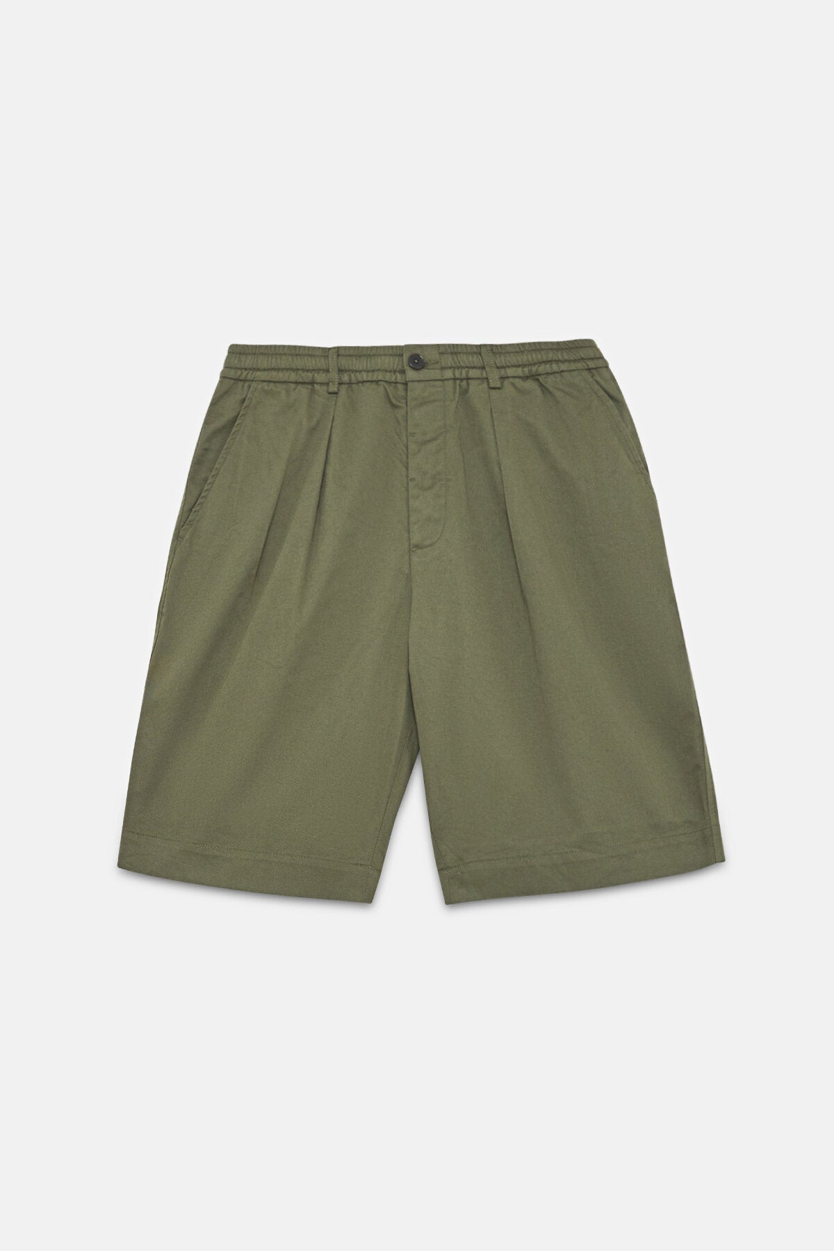 Pleated Track Short Light olive by Universal Works | Men | WP Store
