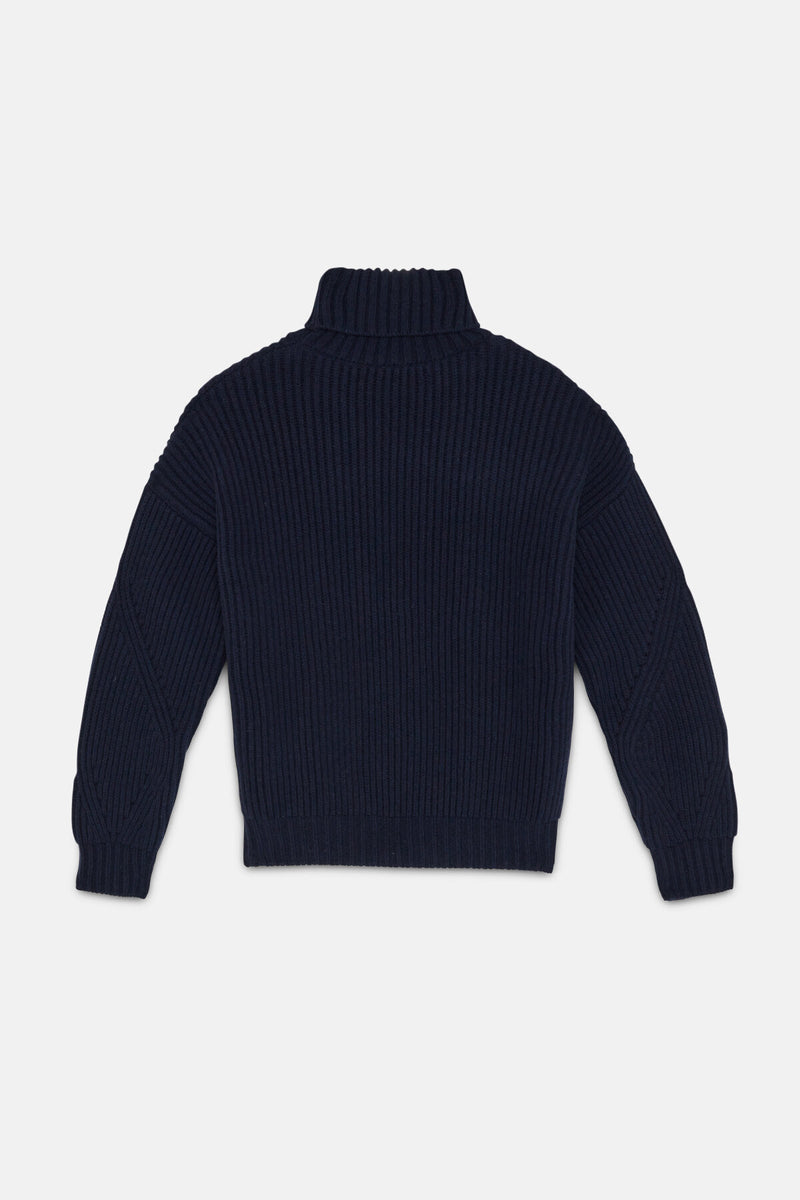 Senna Fisherman turtleneck sweater