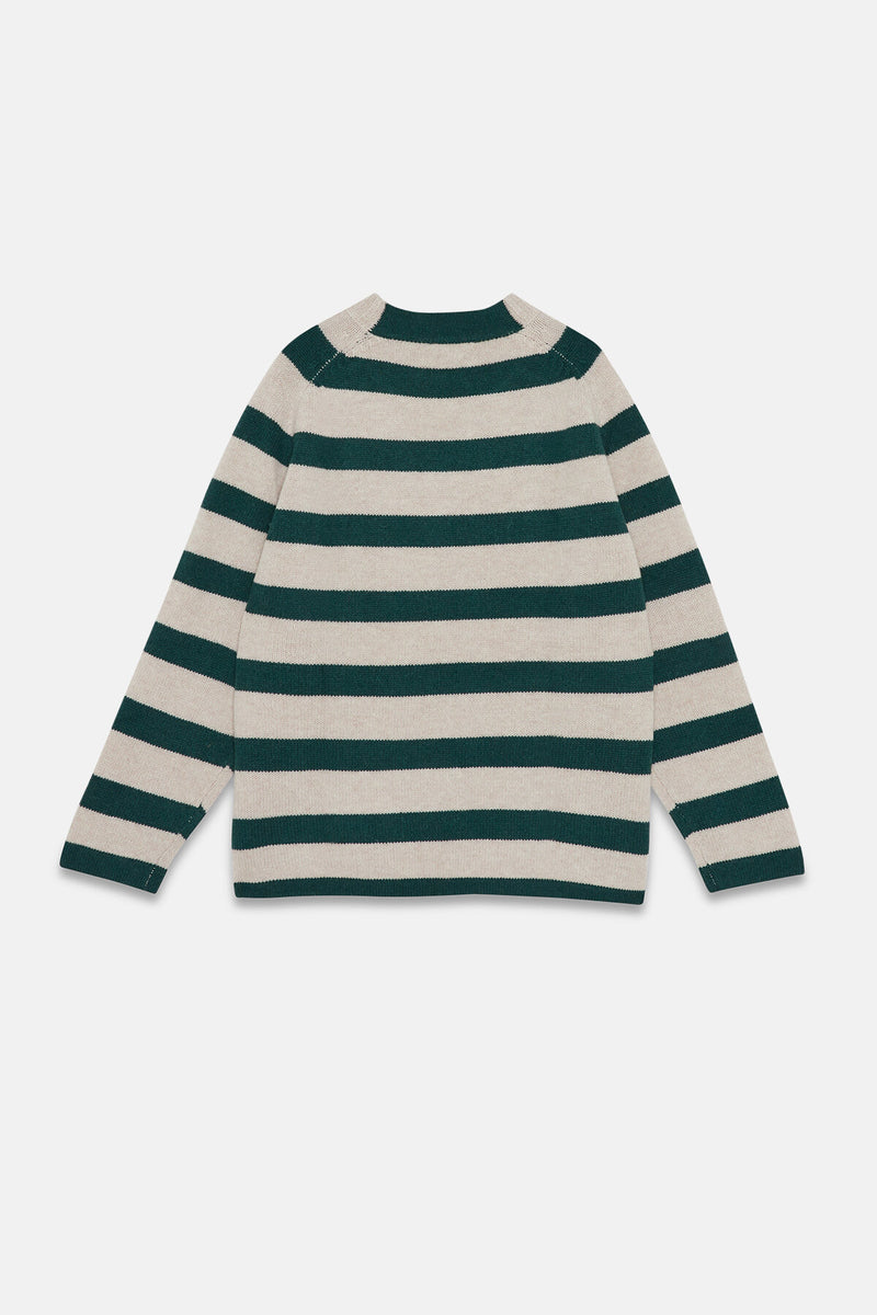 Svina Cables Striped Sweater