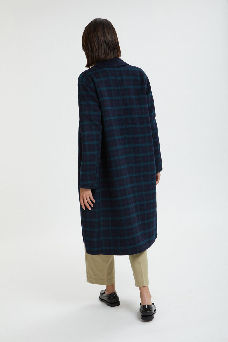 Manine Tartan Coat