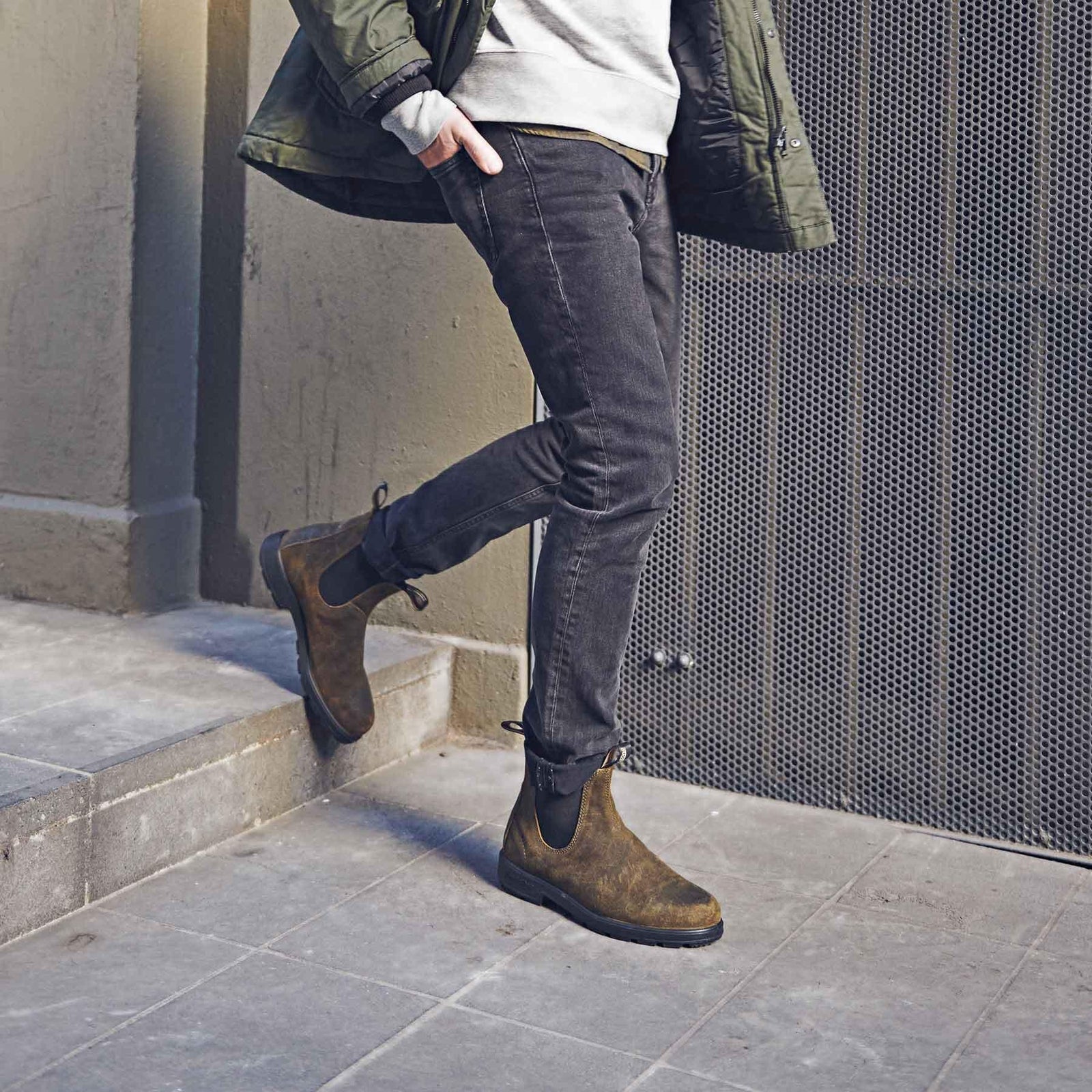 blundstone 1615 dark olive