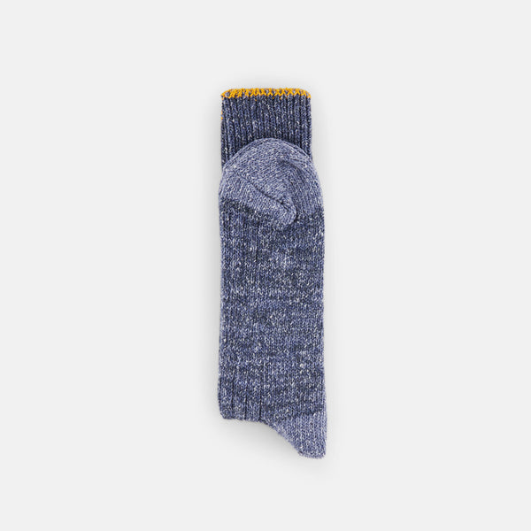 Ribbed Cotton-Blend Socks