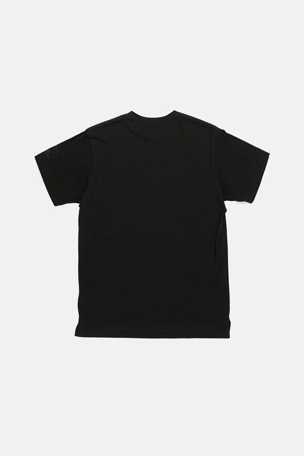 T-shirt stampata con girocollo incrociato