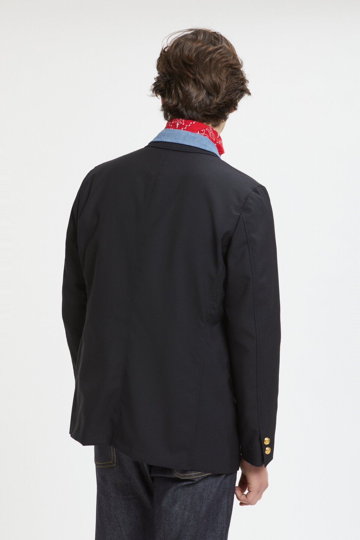 4B Double Breasted Blazer Wool ビームスプラス BEAMS PLUS BEAMS PLUS Double Breasted Dobby Hairline (Jacket