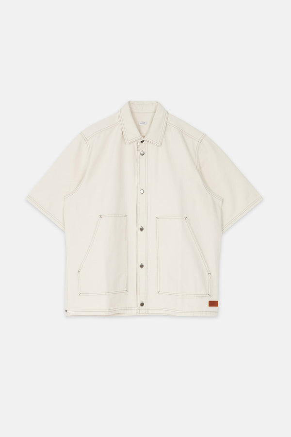 Shirt with patch pockets
