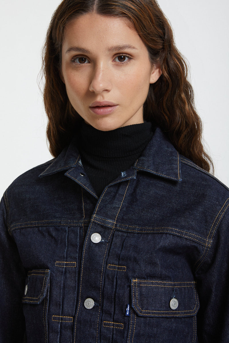 Levi's® Made In Japan Classic Type II Denim Jacket Dark indigo by