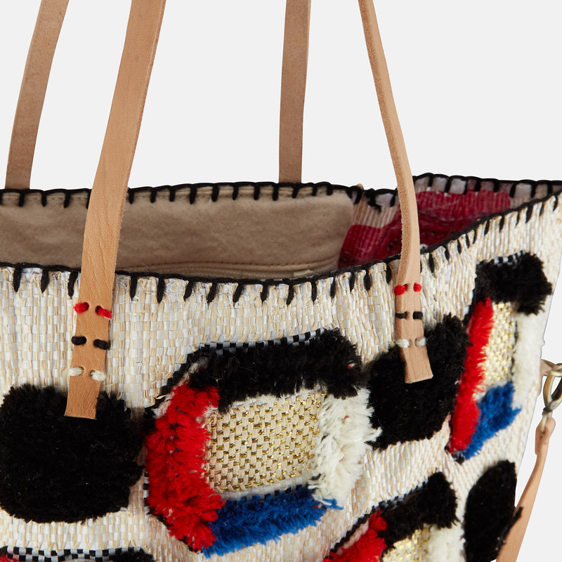 Shopping bag in materiale riciclato