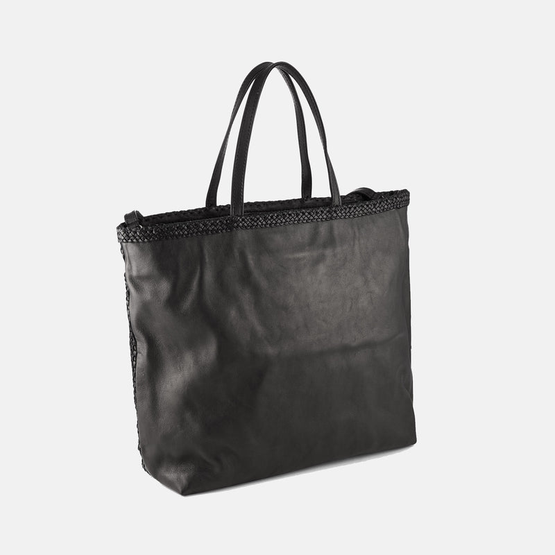 Borsa a mano in pelle