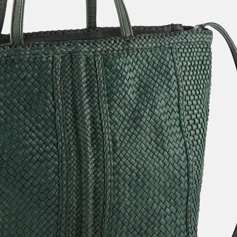 Borsa a mano in pelle