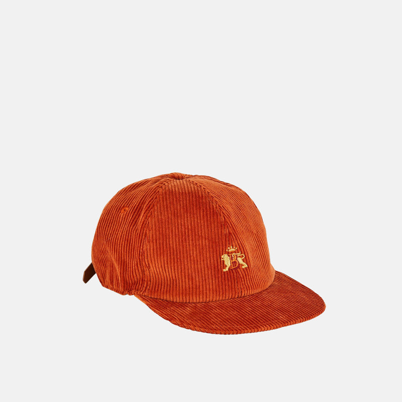 Cappellino Baseball In Corduroy