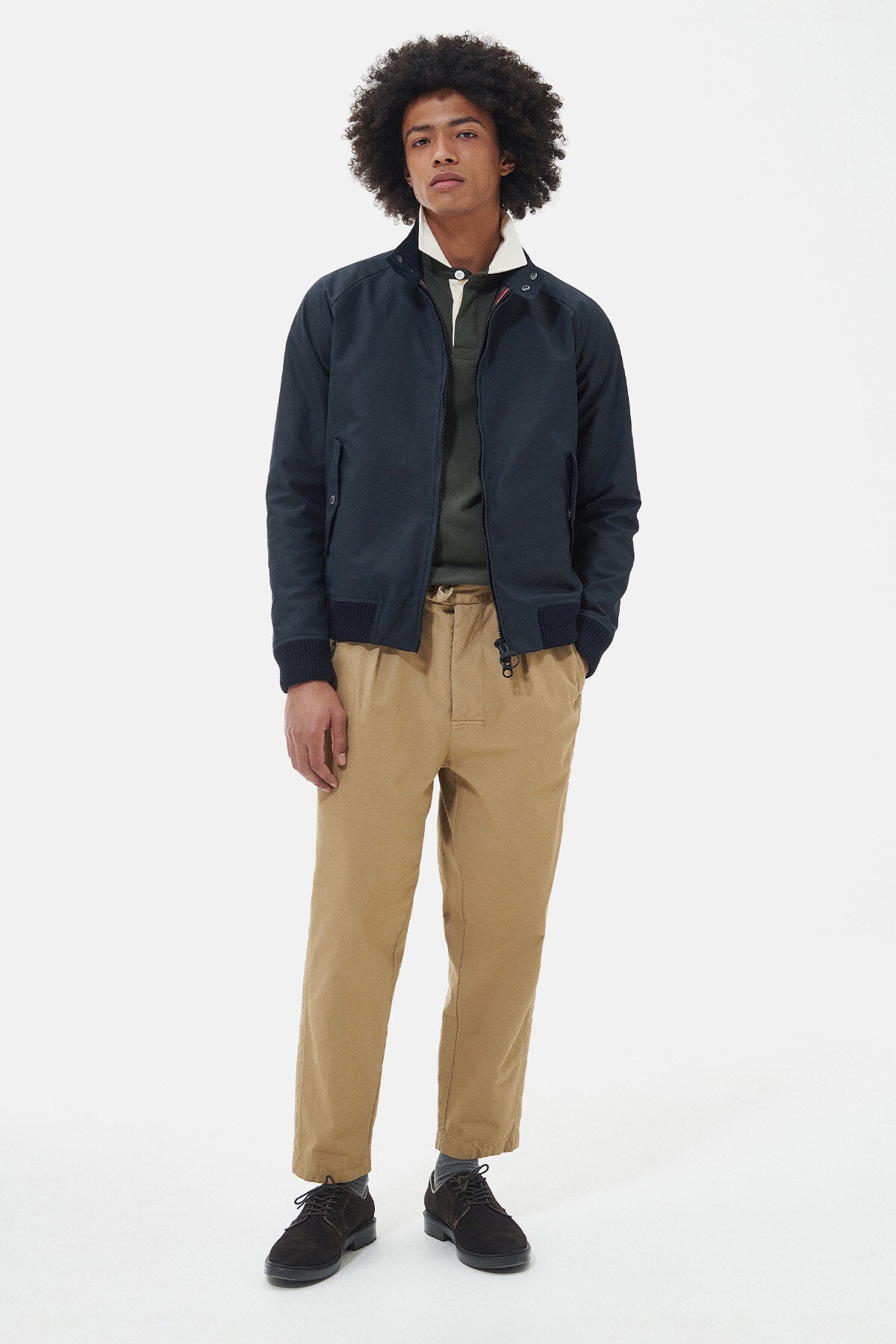 Barbour x Baracuta Porton Wax Navy by Baracuta | Men | WP Store
