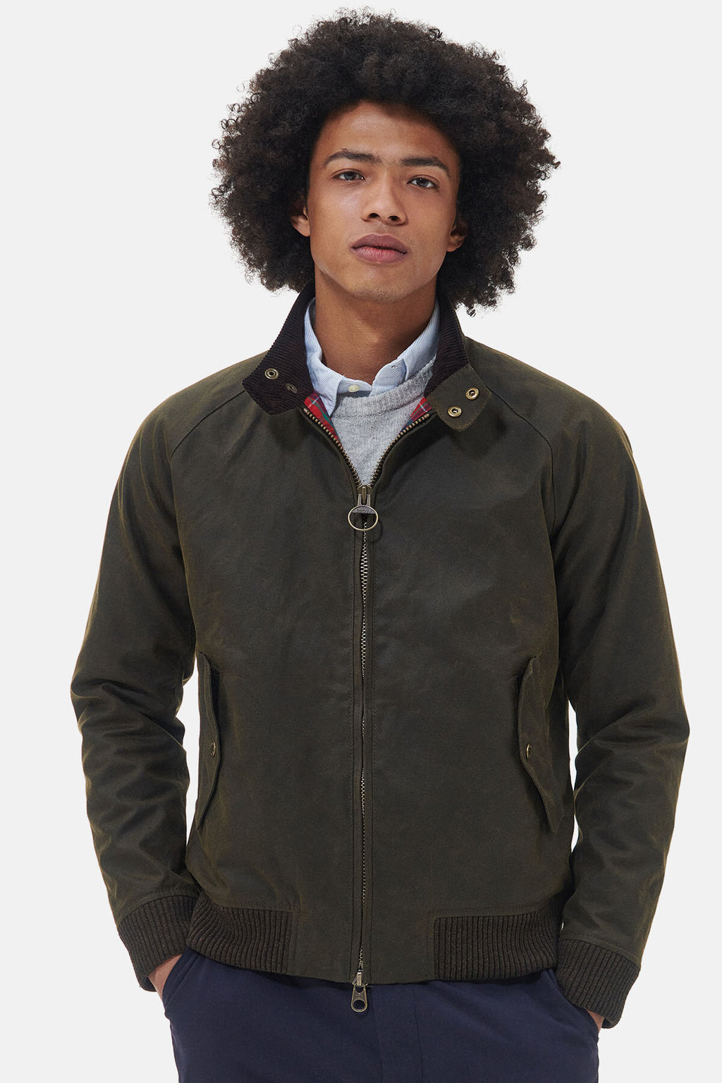 【新品同様】Barbour×Baracuta G9 Porton WAX L BRCPS1009UT2743_634_WPS_01_102