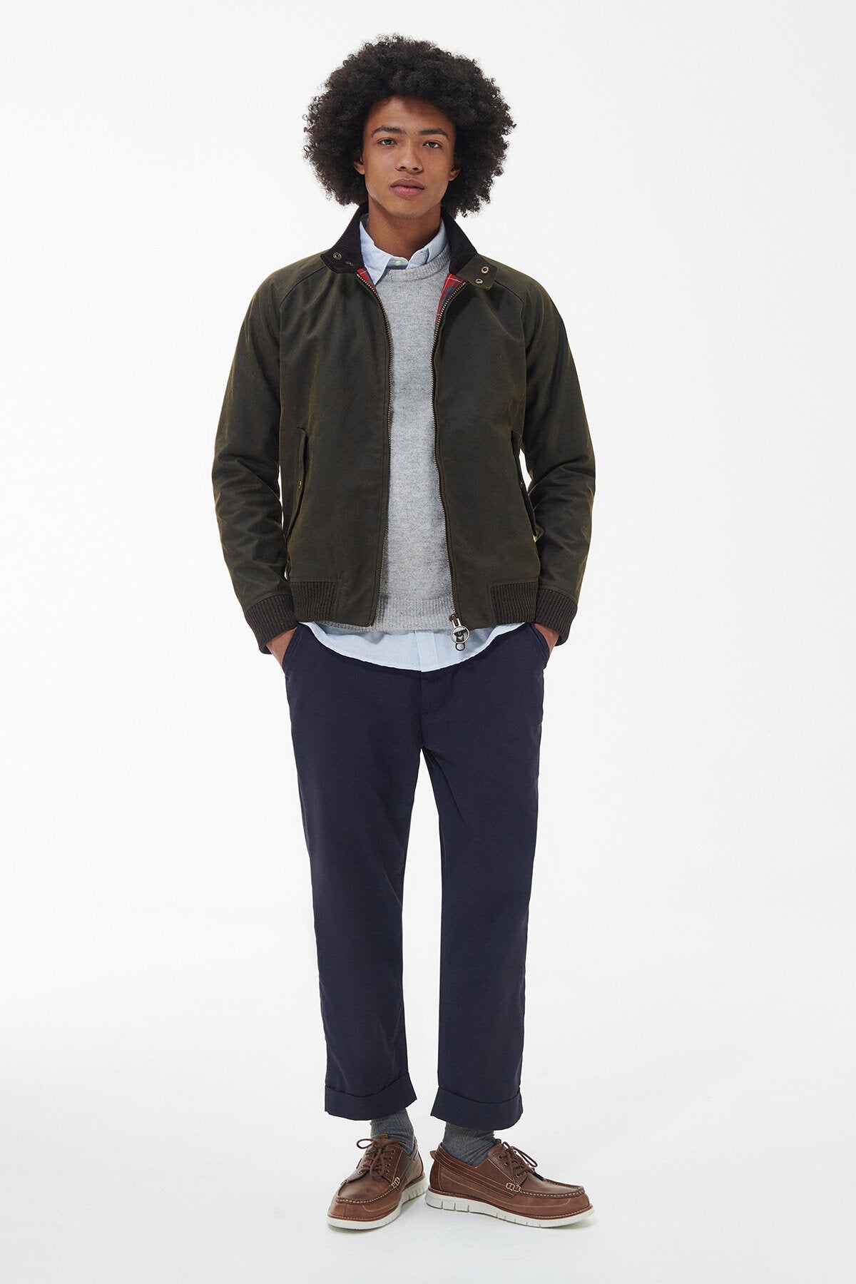 Barbour x Baracuta Porton Wax Olive by Baracuta | Men | WP Store