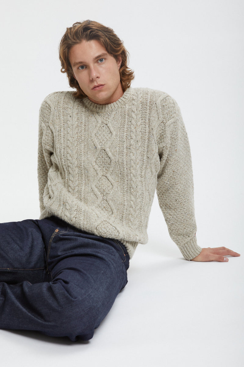 Aran Crew Neck