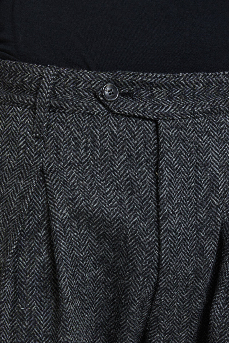 Four Climes Herringbone Bermuda Trousers
