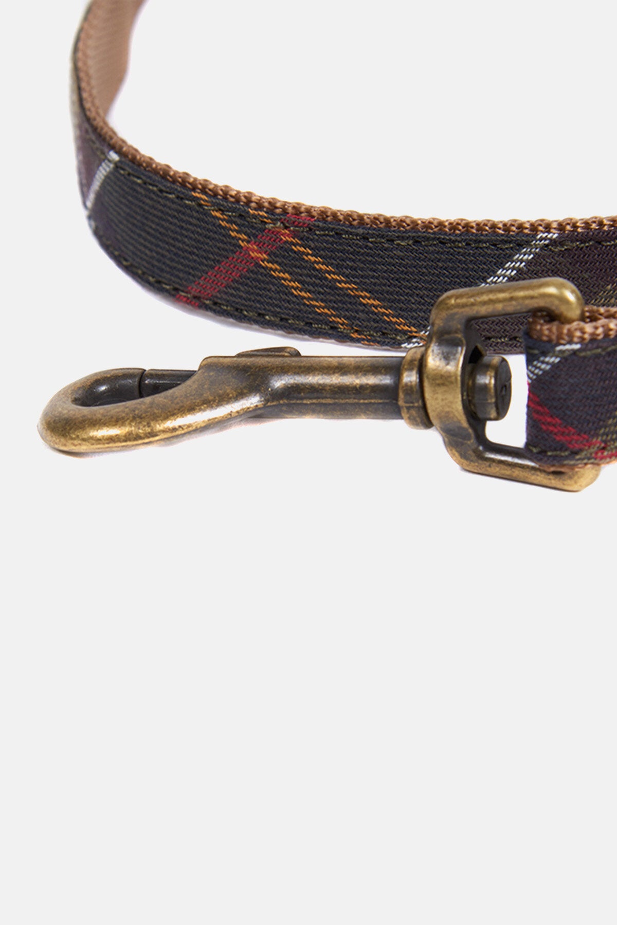 Barbour tartan webbing dog collar online