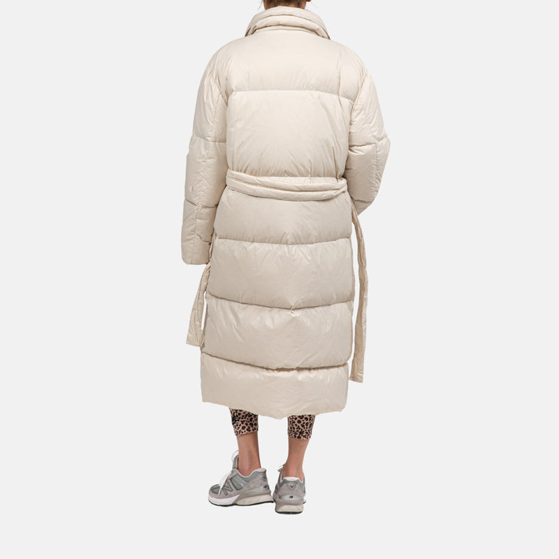 Double-breasted down jacket