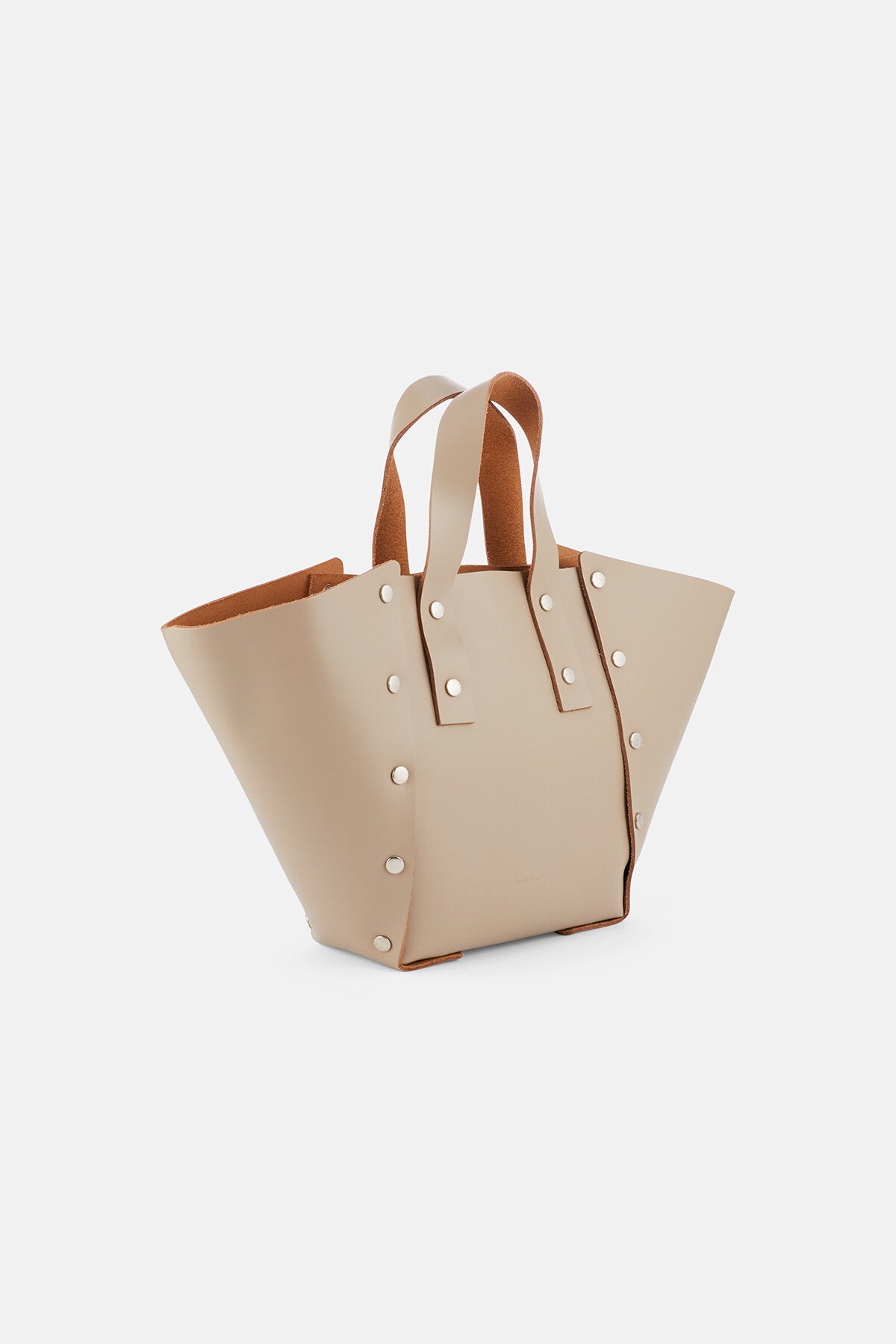 Wide S Leather Shoulder-bag Beige by Hender Scheme | Unisex | WP Store