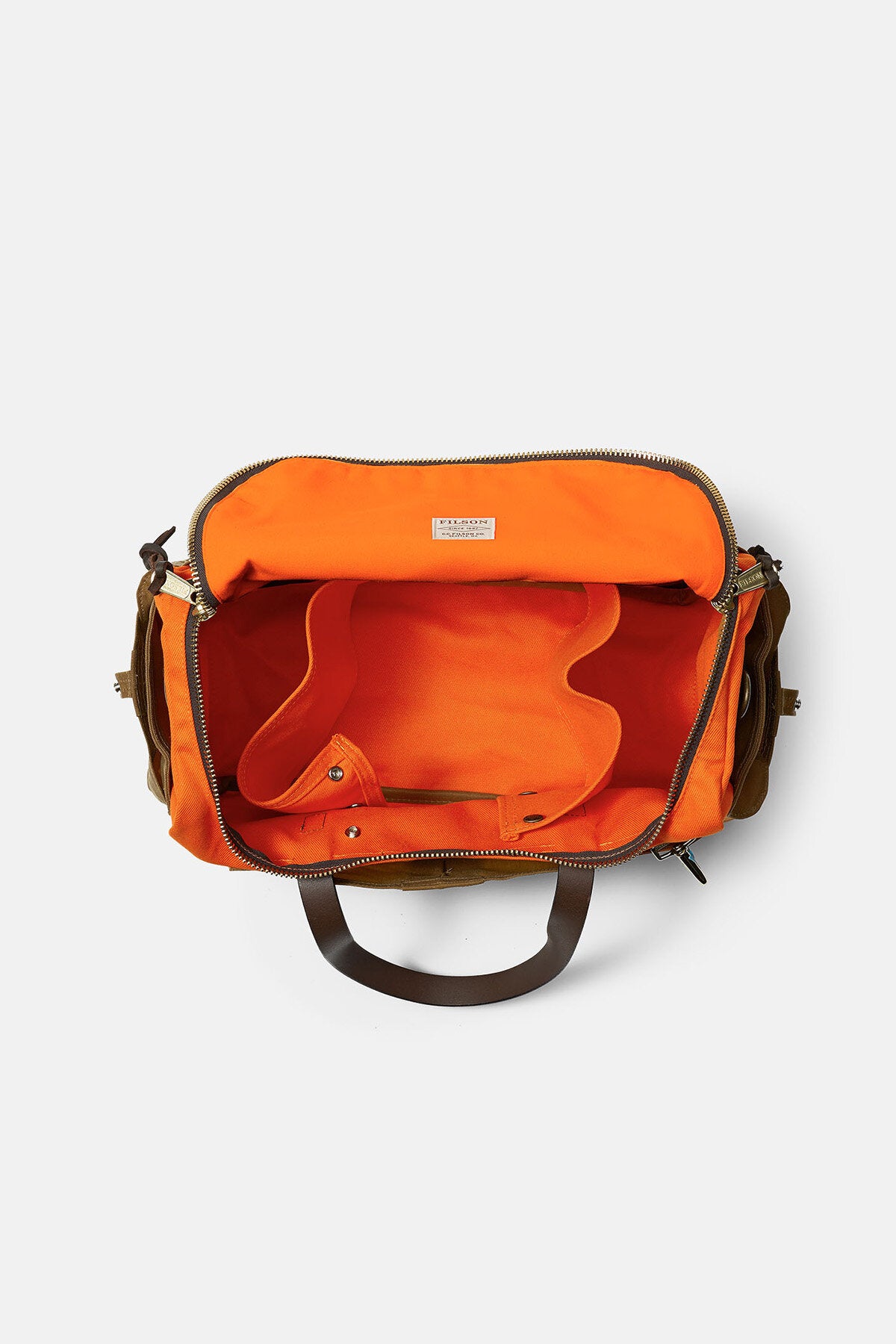 HERITAGE SPORTSMAN BAG Orange dark tan by Filson Man | Men | WP Store