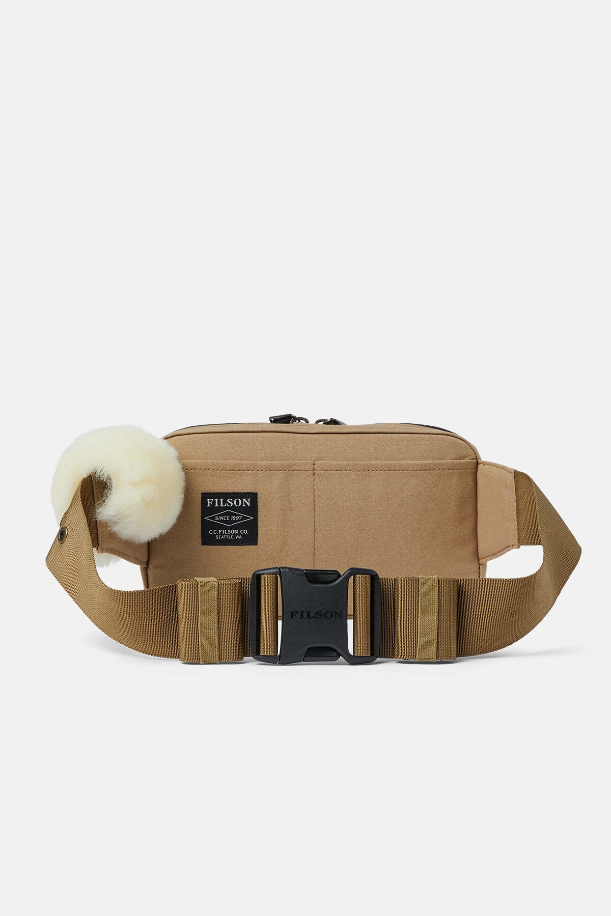 COMPACT FISHING WAIST PACK Dark tan by Filson Man | Men | WP Store