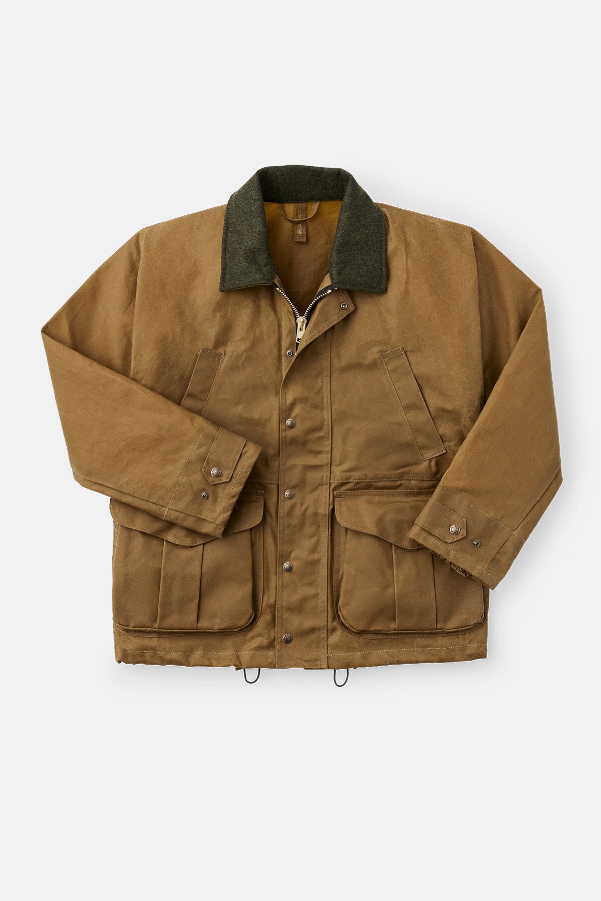 TIN CLOTH FIELD JACKET Dark tan by Filson Man Men WP Store