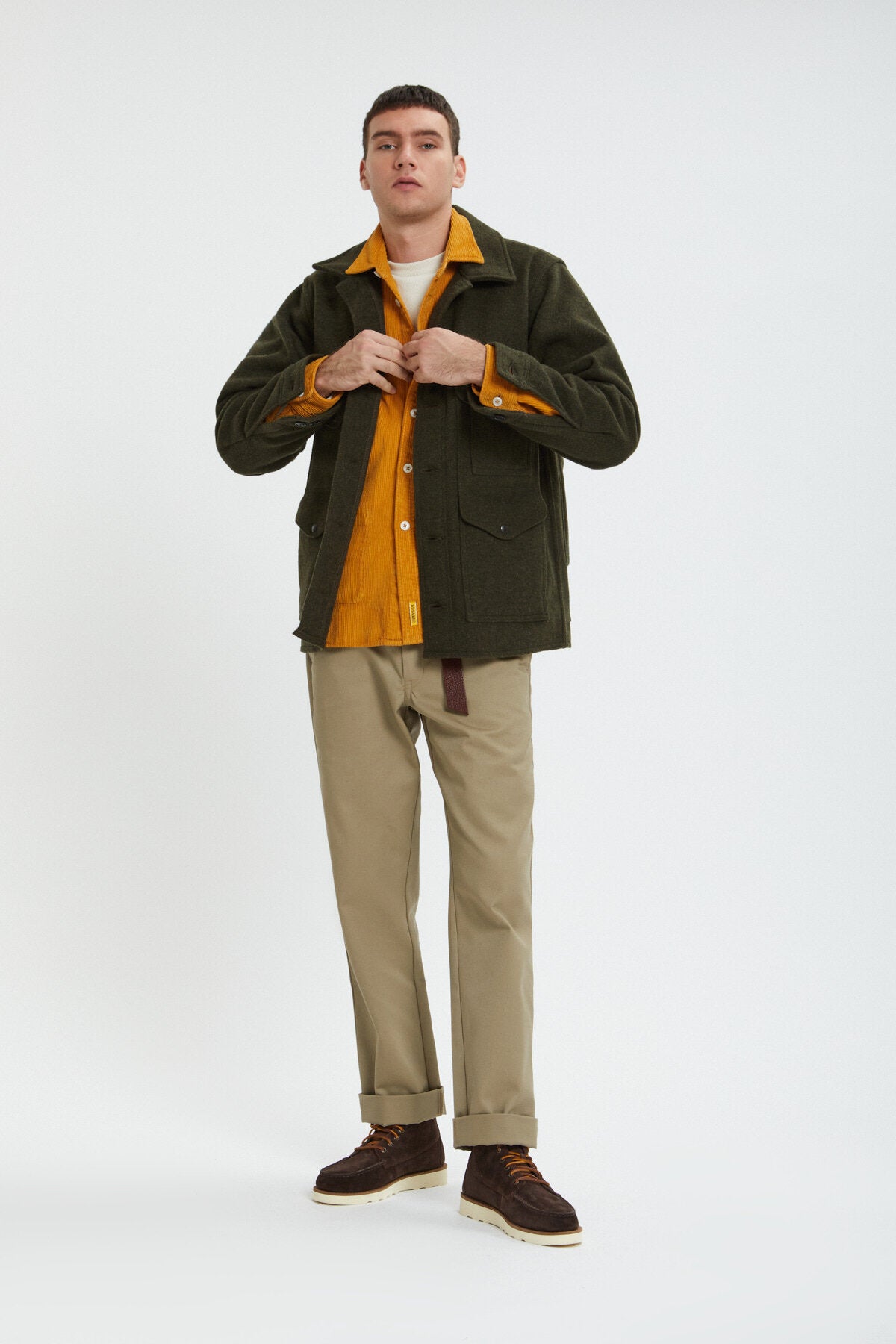MACKINAW WOOL CRUISER JACKET Forest green by Filson Man | Men | WP