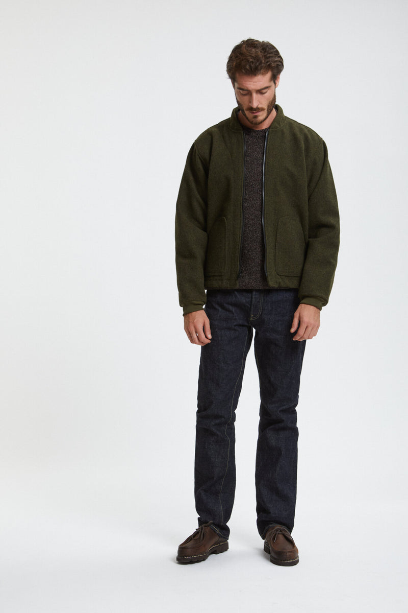 MACKINAW WOOL JACKET LINER Forest green by Filson Man Men WP Store