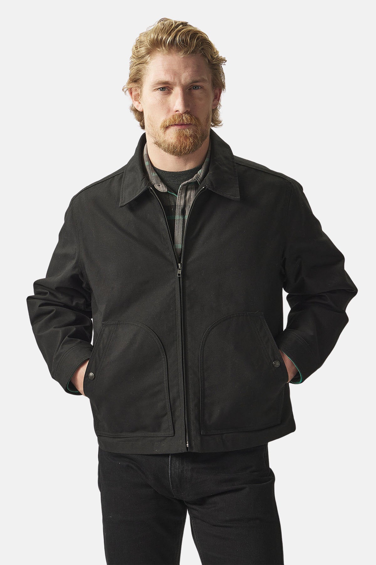 RANGER CREWMAN JACKET Black night by Filson Man | Men | WP Store