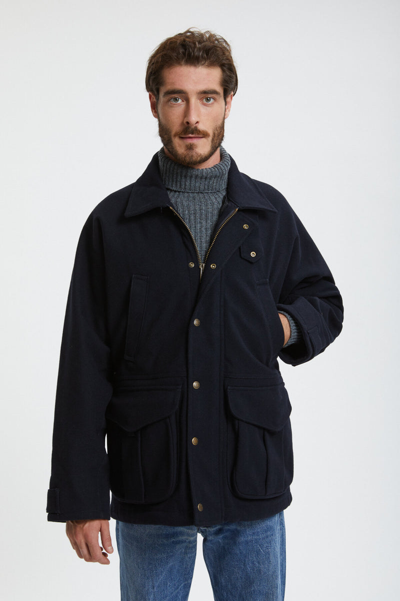 CAVALRY WOOL FIELD JACKET Navy by Filson Man Men WP Store