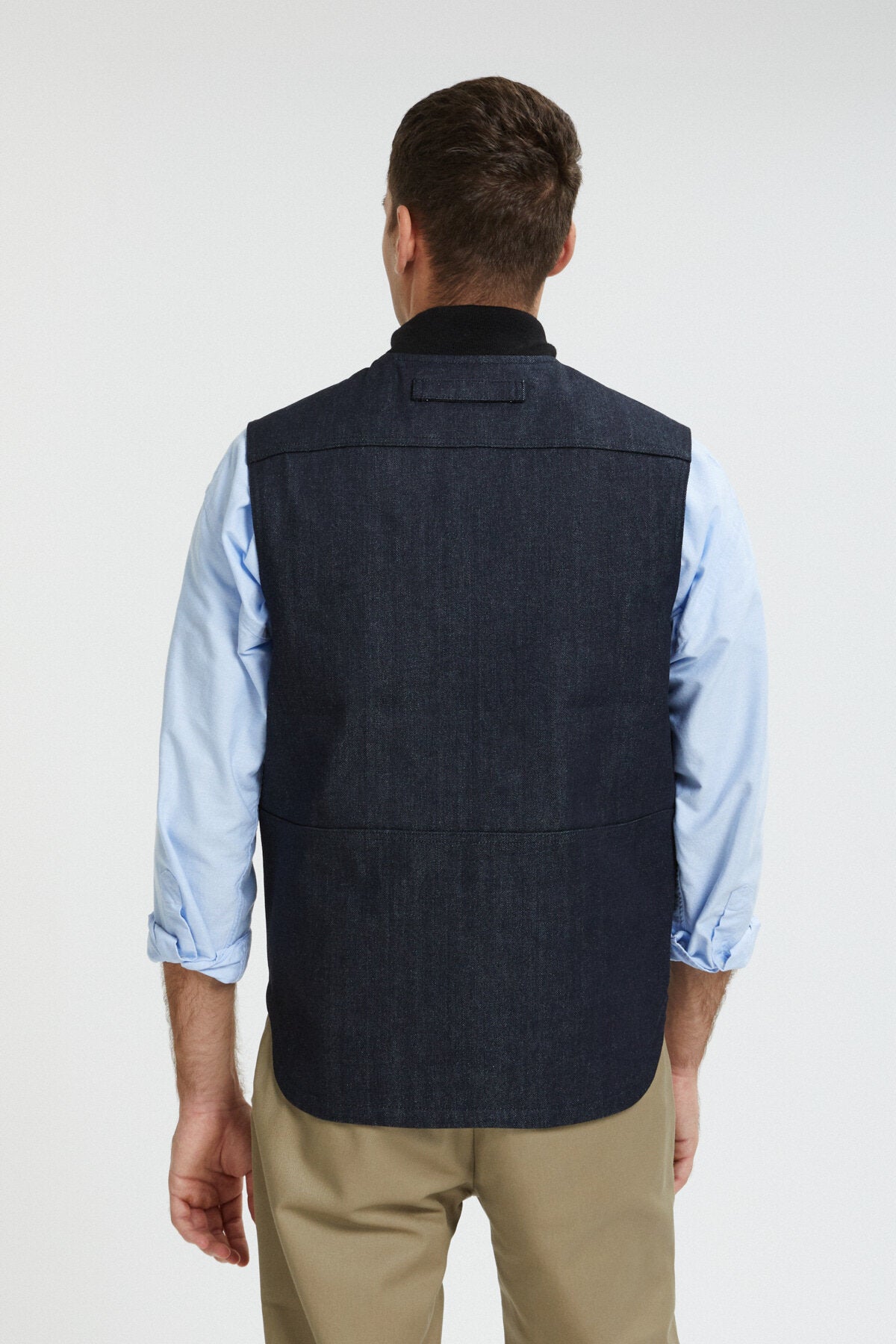 COMOLI MATSUMOTO Limited denim work vest DENIM INSULATED WORK VEST