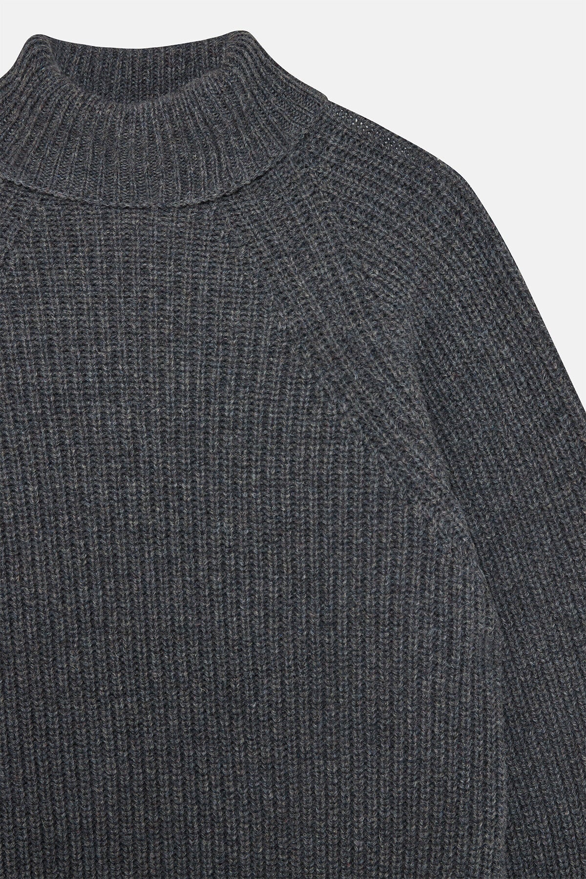 BRISTOL ROLL NECK SWEATER Heather gray by Filson Man Men WP Store