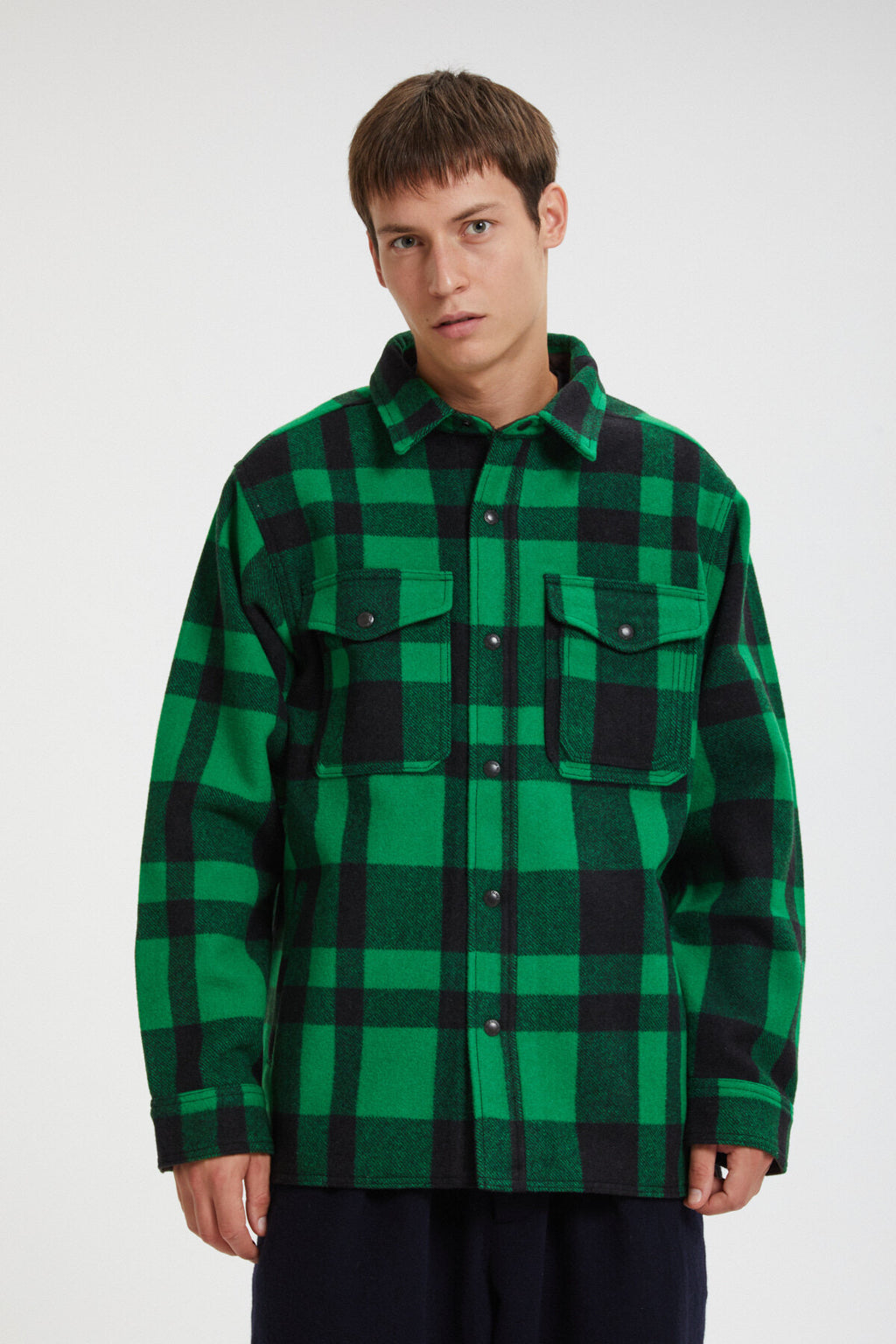 フィルソン Lined Mackinaw Wool Jac-Shirt XS Lined Mackinaw Wool Jac-shirt | Filson