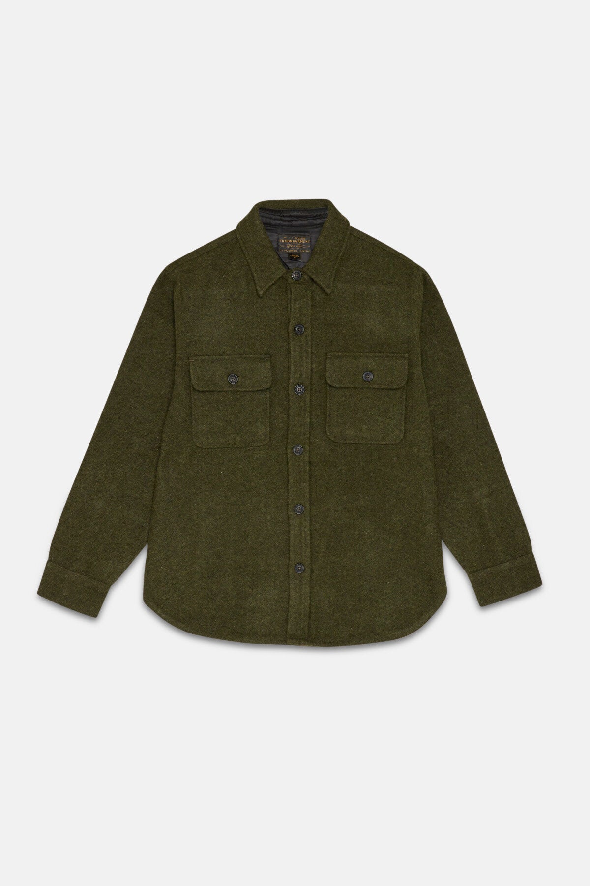 CPO WOOL JAC-SHIRT Forest green by Filson Man | Men | WP Store