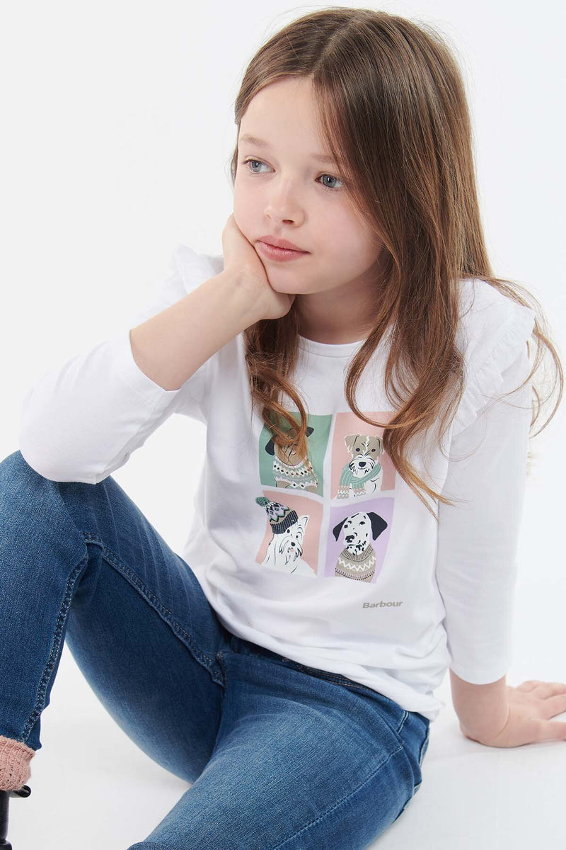 T-shirt Winter Sophie Barbour Girls