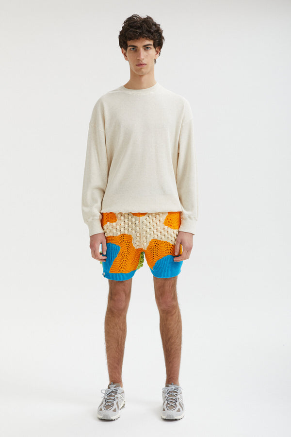 Knit shorts