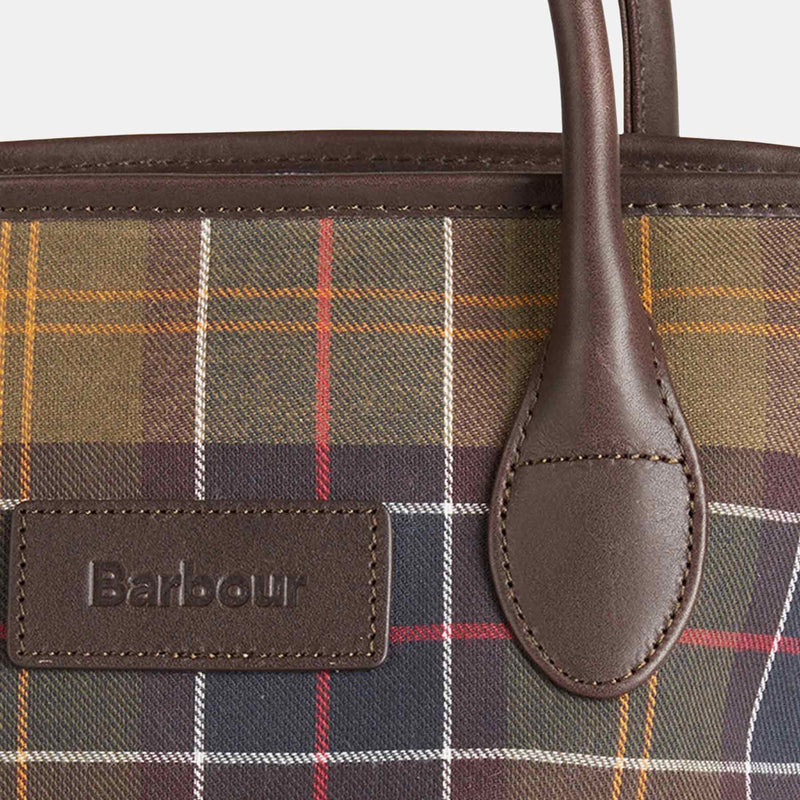 Tote bag in tartan