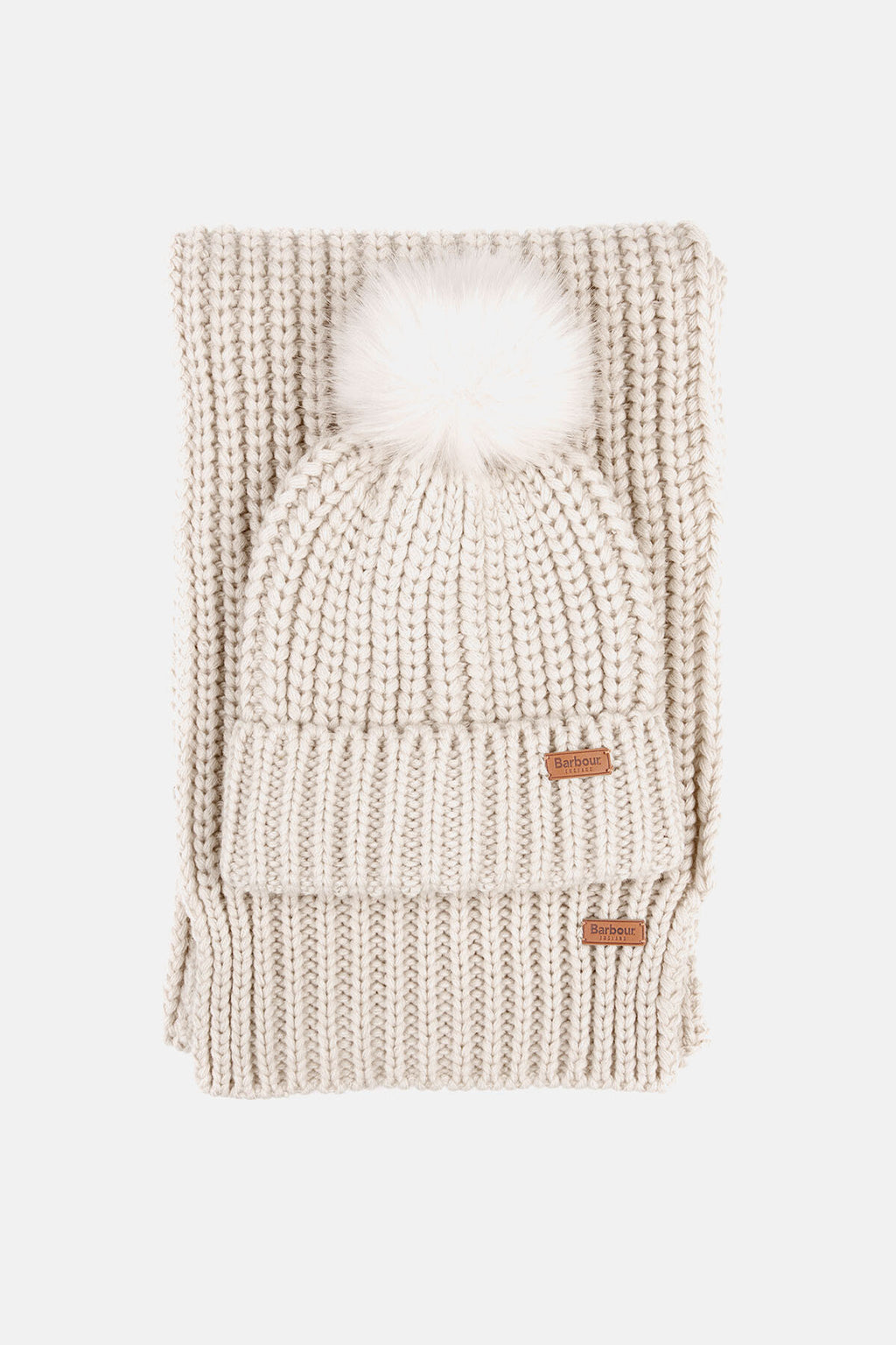 Barbour womens hat online and scarf set