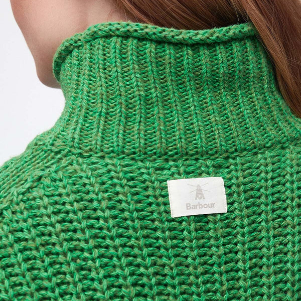 Rockcliffe Knitted Jumper Green apple by Barbour Lady Women WP Store