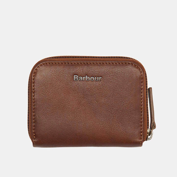 Leather Wallet Brown by Barbour Lady Women WP Store