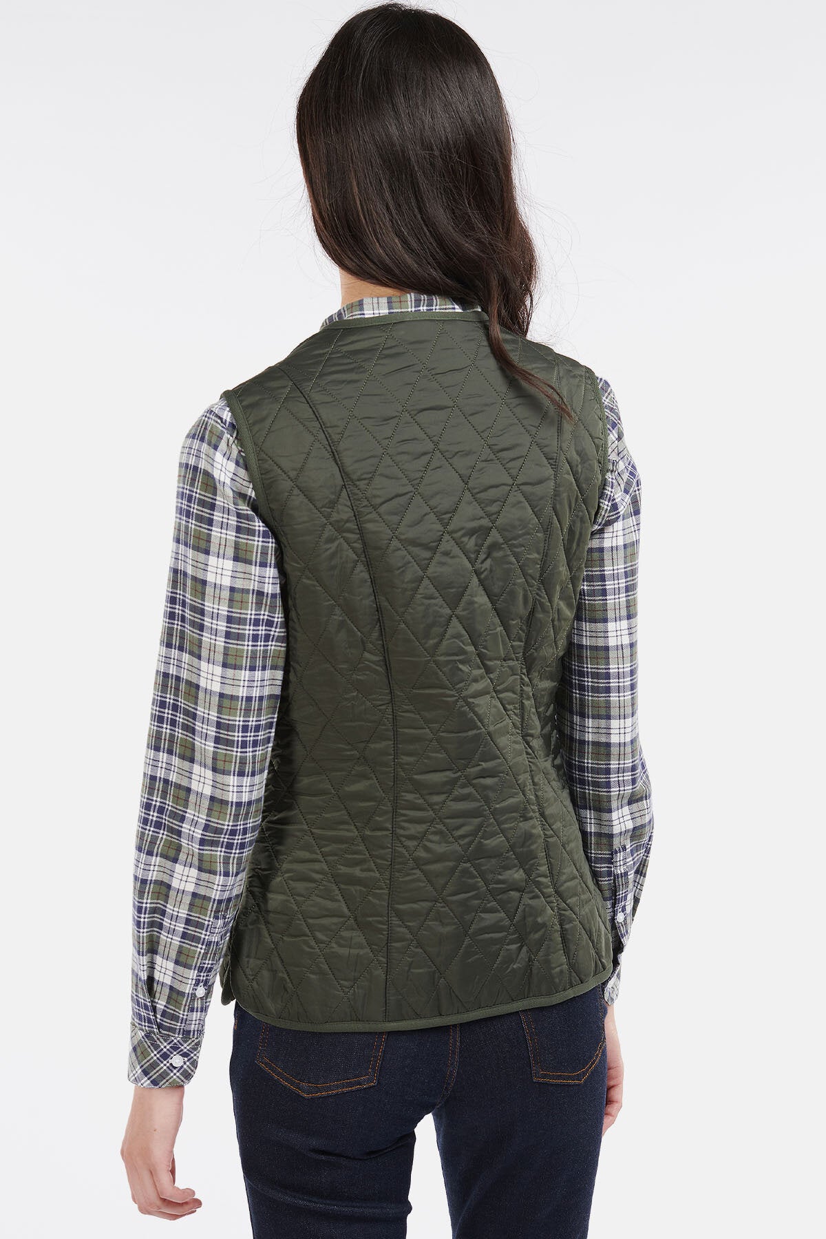 Lady Fleece Betty Vest Dark olive by Barbour Lady | Women | WP Store