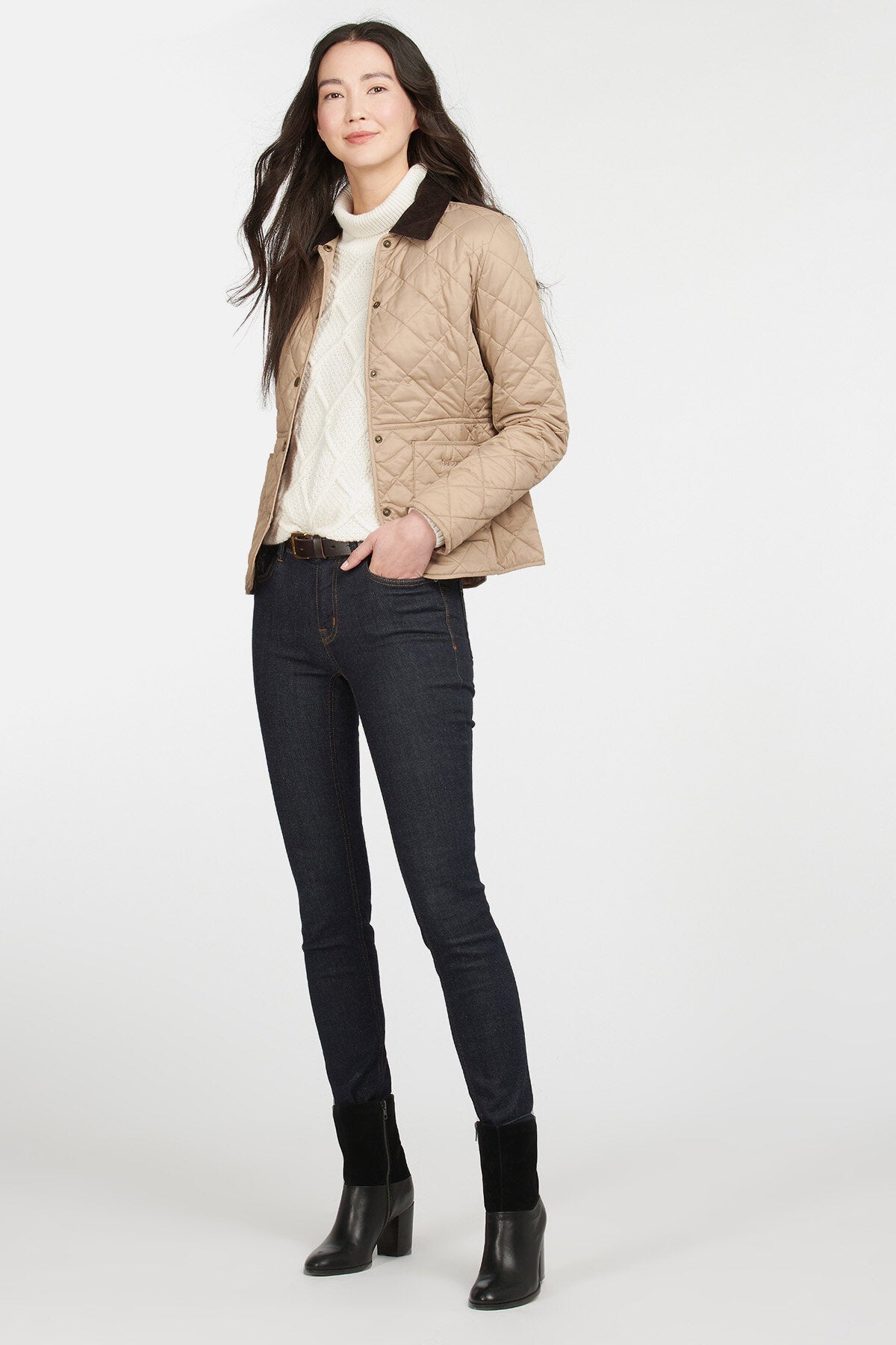 Deveron Quilt Jacket Lt trench/lt trench by Barbour Lady | Women | WP Store