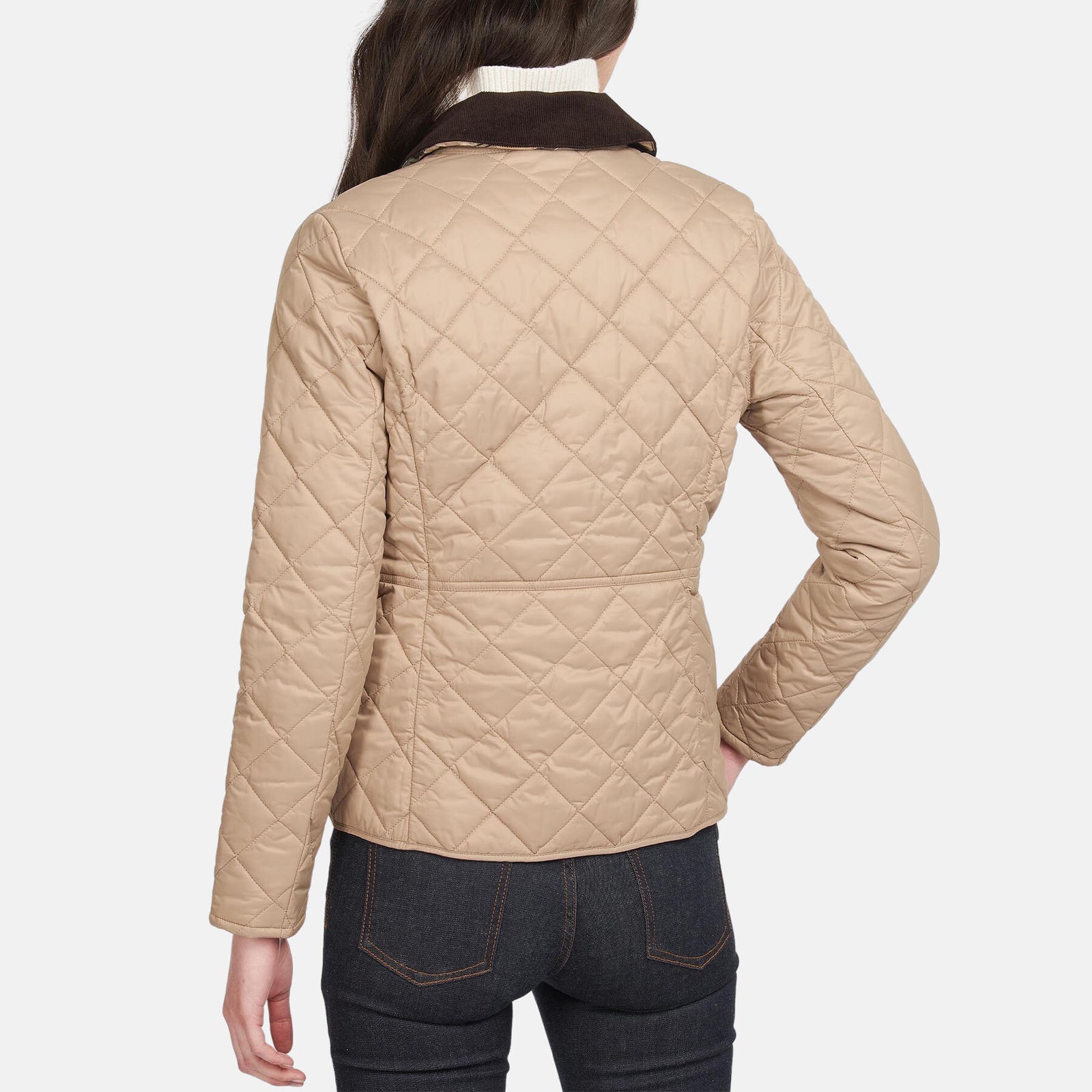 Barbour｜JUMPERS (Deveron Quilted Jacket - Lt Trench/Lt Barbour Deveron Kapitone Ceket BE34 Lt Trench